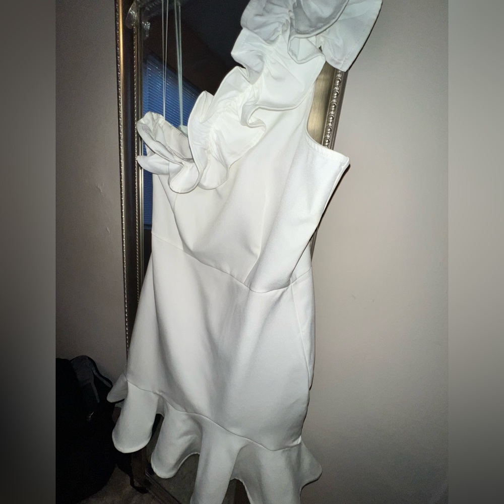 White dress